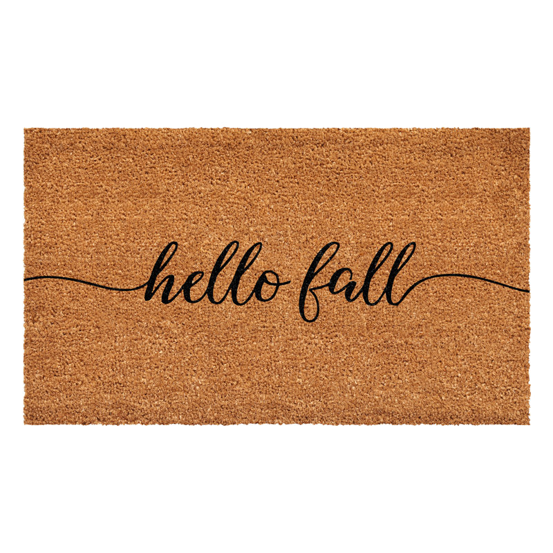 Tapis de porte antidérapant Emlynn, L 24 po x L 48 po