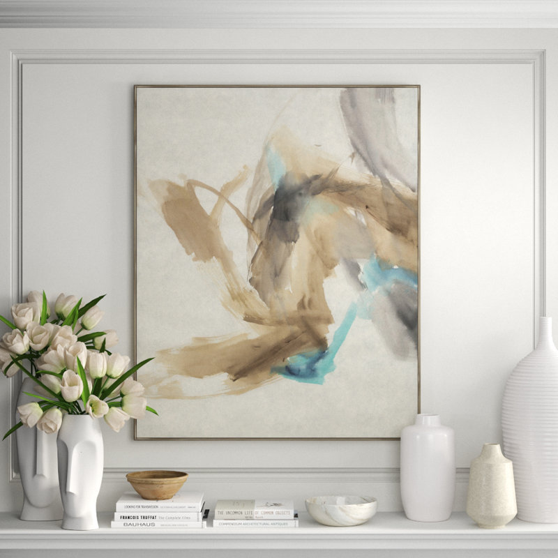 Expansion III Print by Giselle Kelly, 51.5" H x 41.5" W x 1.5" D, Glass Coat