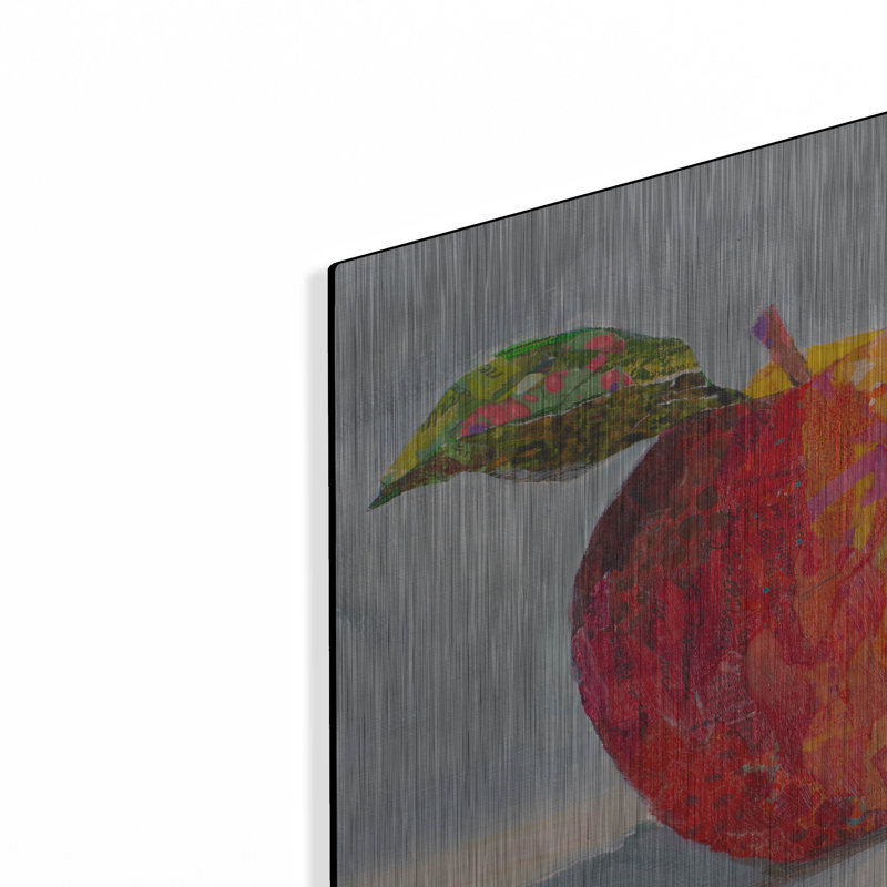 «A Is For Apple» par St. Hilaire Eli «A Is For Apple» par St. Hilaire Elizabeth, H 12 po x l 12 po