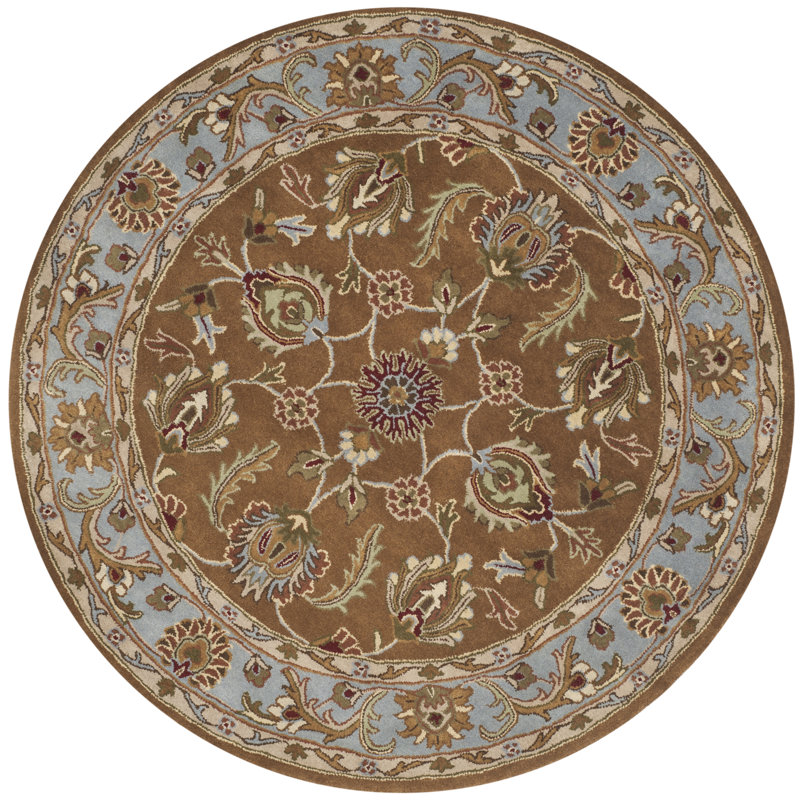Taylor Hand Tufted Wool Oriental Rug, Round 8'