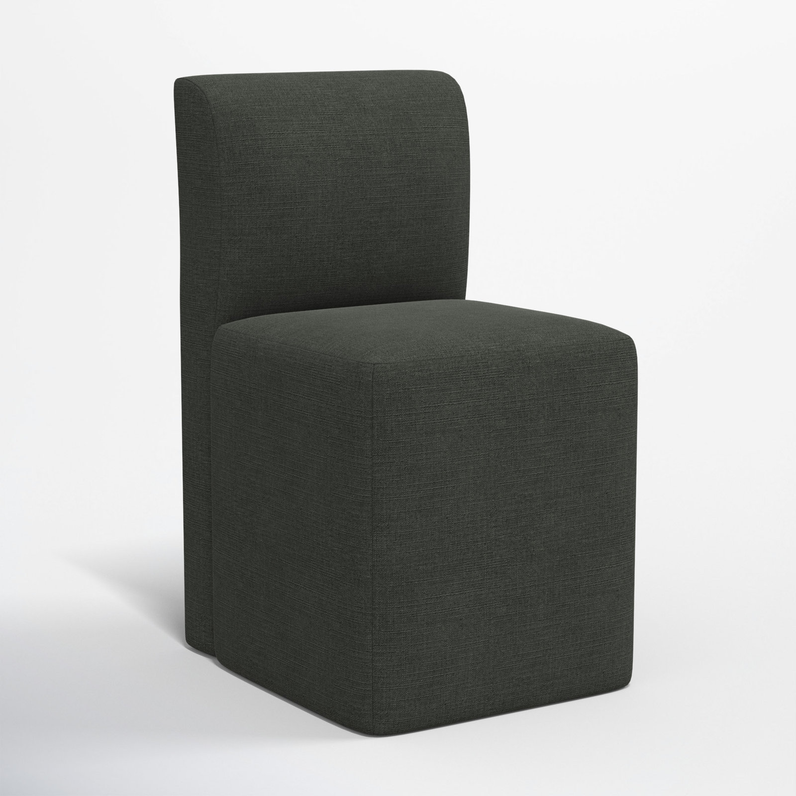 Mendy Dining Chair, Classic Black Linen