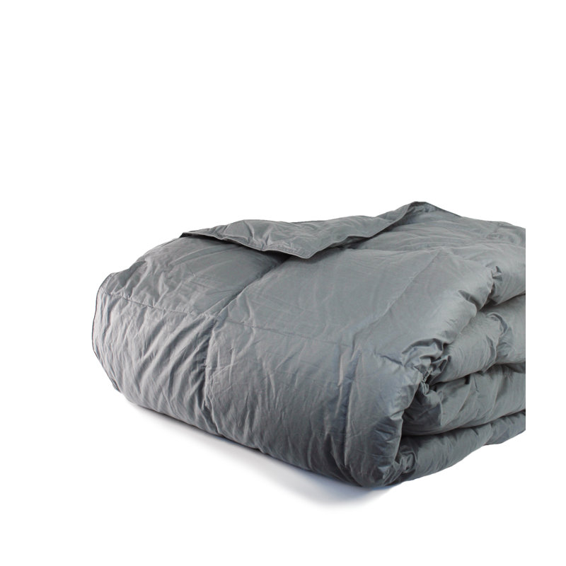 Winter Duck Down Comforter, Twin / Twin XL, Sterling Blue
