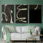 «Neutral Spring I», ensemble de 3 reproductions encadrées sur toile-97708476-97708477