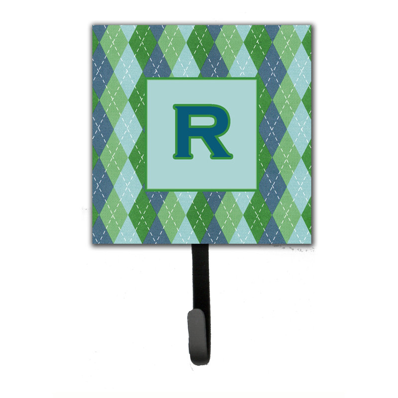 Crochet mural argoyle monogramme, R