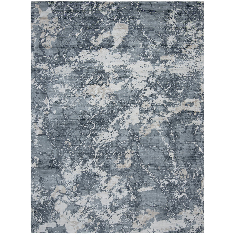 Abstract Area Rug, Rectangle 6' x 9'