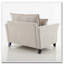 Fauteuil surdimensionné en chenille 46,9 po-1740482322
