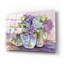Art mural épique «Hydrangeas In Glass» par Kathleen Parr, 24 po x 16 po-971822916