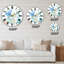 Swigart Cottage Florals II - Horloge murale maison de campagne-73156747