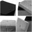 30cm Wide Square No Pattern Standard Ottoman