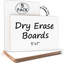 Ensemble de 5 petites planches blanches Scribbledo