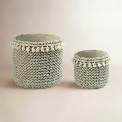Bea Cement Pot Planter