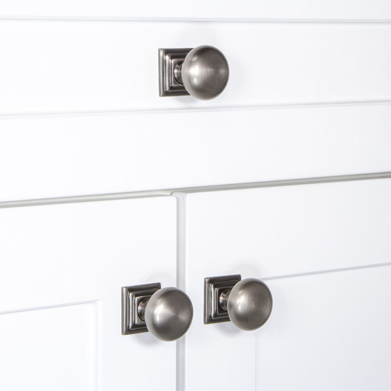 Fifth Avenue Cabinet Knob, Antique Pewter