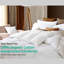Insertion de couette en duvet 100% coton biologique toutes saisons-1316636720
