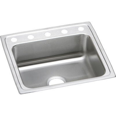 Lustertone 22" L x 19.5" W Drop-In Kitchen Sink