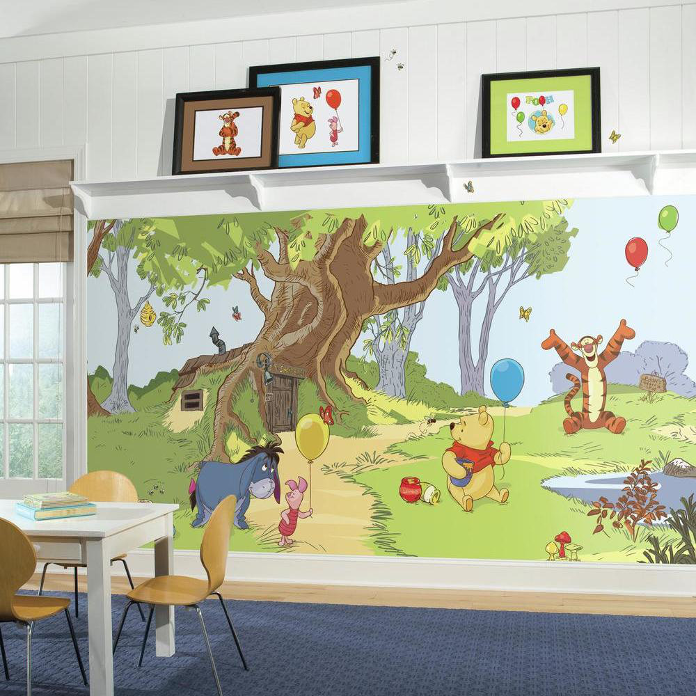 Walt Disney Kids II Floral Wall Mural York Wallcoverings