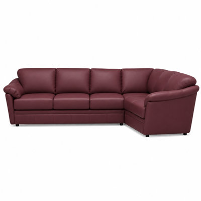 Canapé modulaire en cuir fleur Ramdev