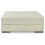Repose-pieds décoratif Lindy, 51 po, style moderne carré, polyester-110740844