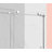 60" W x 76" H Sliding Frameless Shower Door with 5/16" (8mm) Clear Tempered Safety Glass, ANSI Z97.1 Certified for Bathroom-422101989