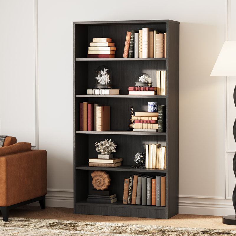 Bibliothèque standard Latitude Run® Gibney, (5 tablettes) H 59,84 po x l 33,07 po x P 11,61 po, gris
