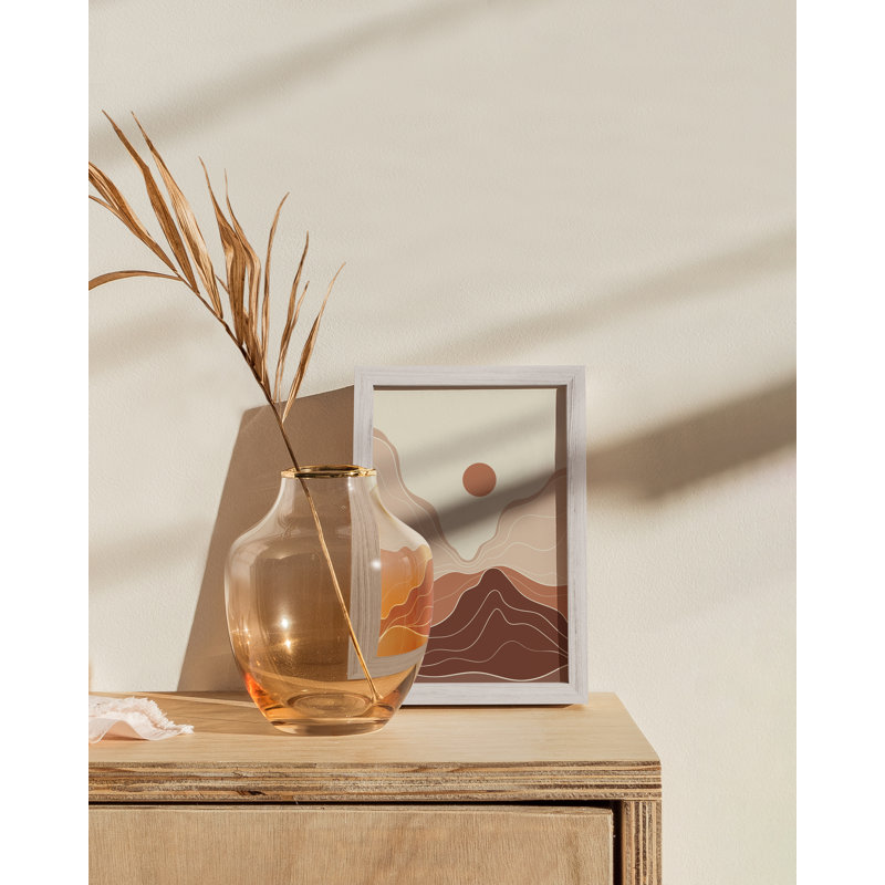 Cadre photo en bois massif avec verre, Blanc, L 4 po x H 6 po