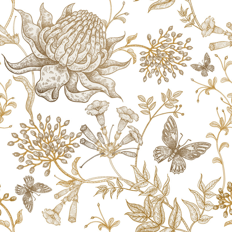 Floral Tile
