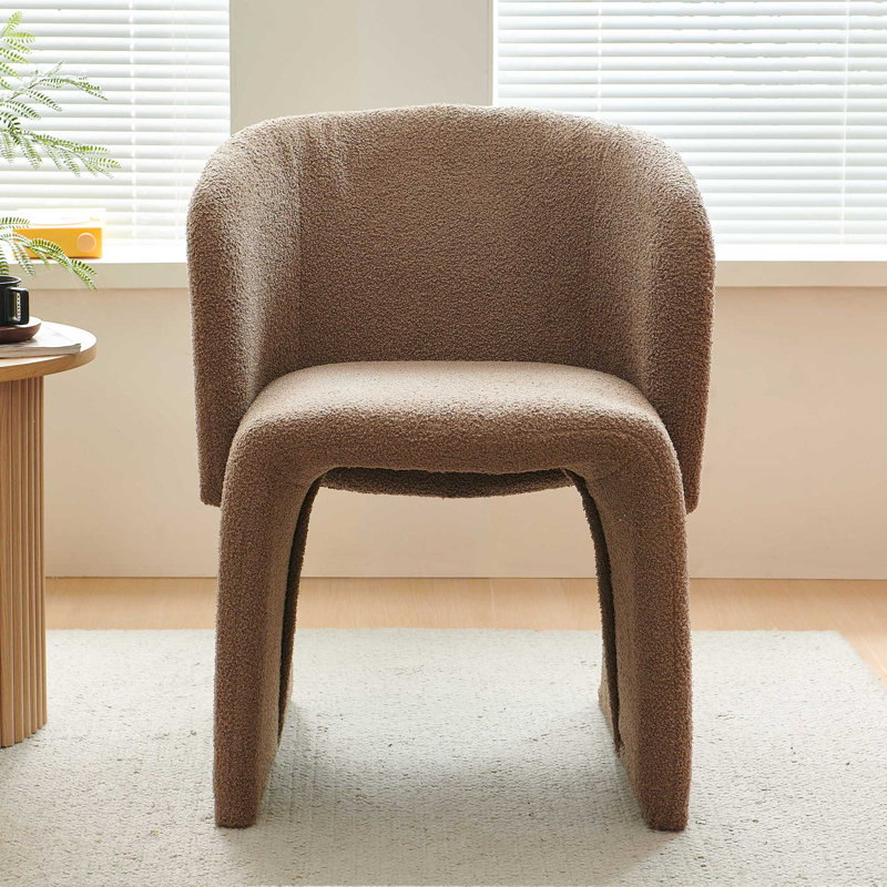 Chaise Teddy Tashi, Brun, 4