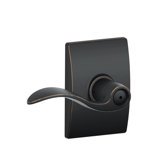 Accent Lever with Century Trim Bed and Bath Lock