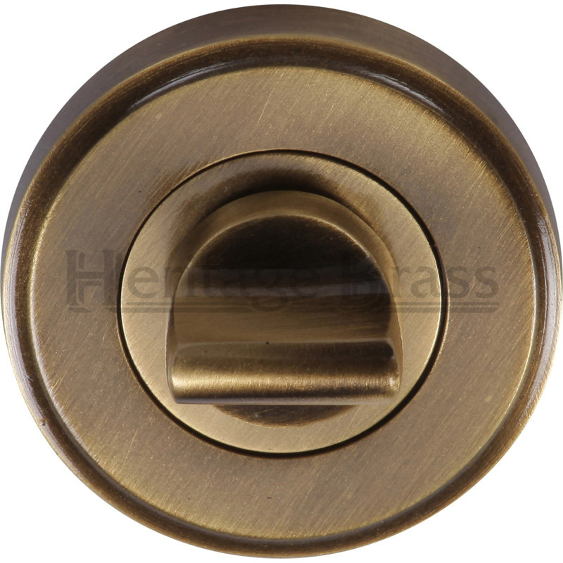 Heritage Brass Heritage Privacy Thumbturn & Emergency Release, Antique Brass