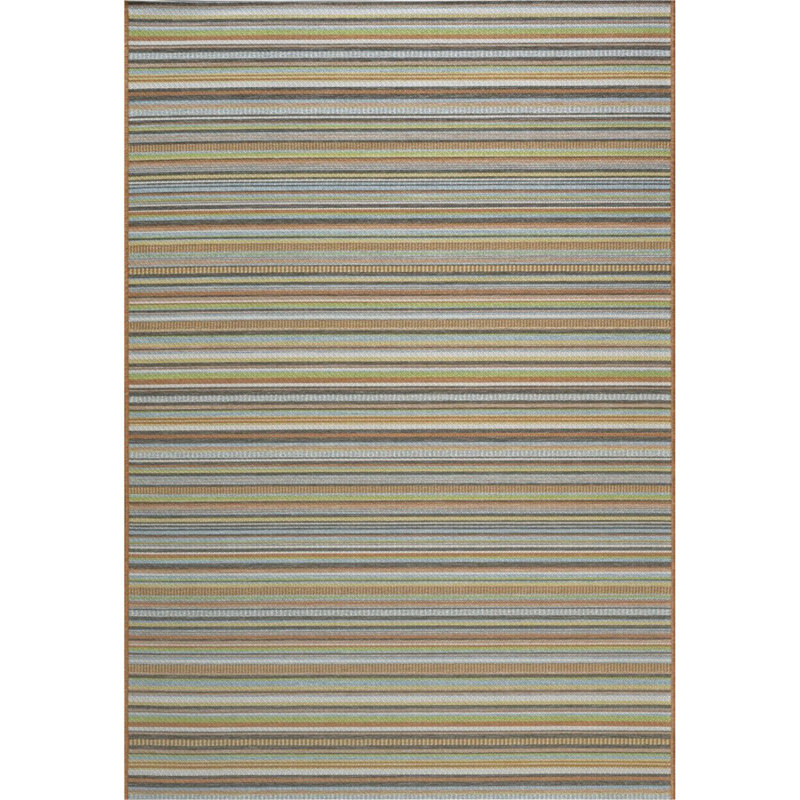 Wanette Striped Indoor / Outdoor Area Rug, Rectangle 120 x 170cm
