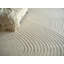 Entro Handmade New Zealand Wool Cream/Ivory Area Rug-970499456