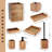 Acacia Bathroom Accessory Set 8-Pieces