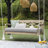 Ilisa Mahogany Wood Porch Swing Bed-1275485902
