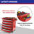  5-Drawer Rolling Tool Chest, Metal Tool Box with Wheels & Lock Garage Storage Cabinets-2133959726