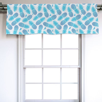 Sateen Ruffled Window Valance