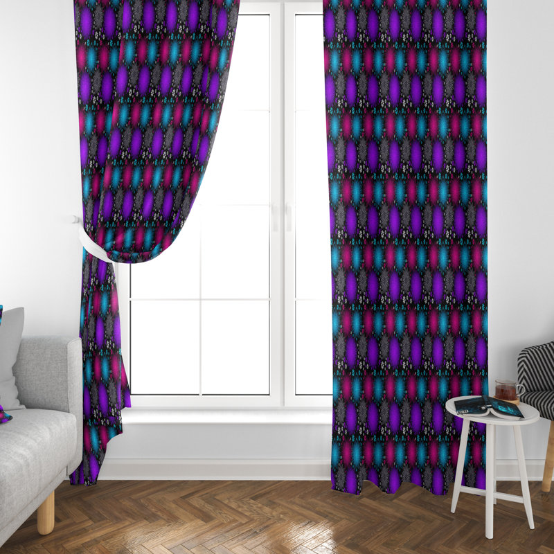 Rideau en polyester Emilio, L 40 po x L 61 po