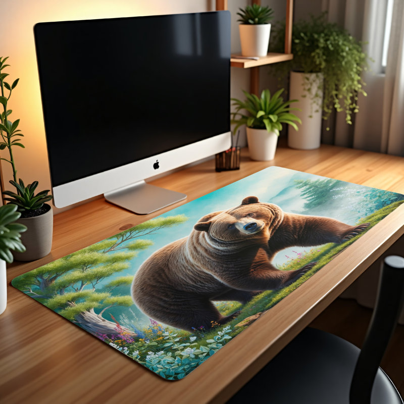 Polyester Desk Pad, 31.5x15.5