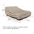 Miguel Water Resistant Patio Chaise Lounge Cover-100921451
