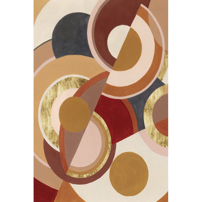 Tectonic Earth I by Grace Popp - Wrapped Canvas Painting, 76cm H x 51cm W