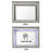 Light Gray Oak Finish Mirror W/Led