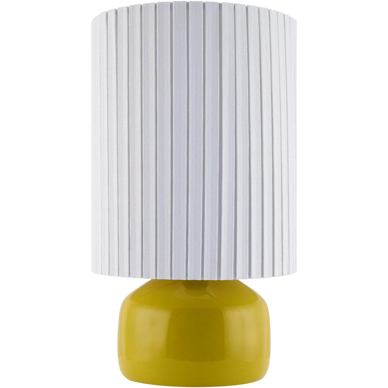 Lampe de table Bachani, Jaune