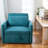 Nikkiya 3-in-1 Convertible Chair Bed,Upholstered Accent Chair, Lounger, and Sleeper-1055114203