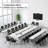 Mobile Folding Conference and Training Table Set-71284942