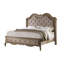Lit plateforme en tissu d'ameublement-118316959