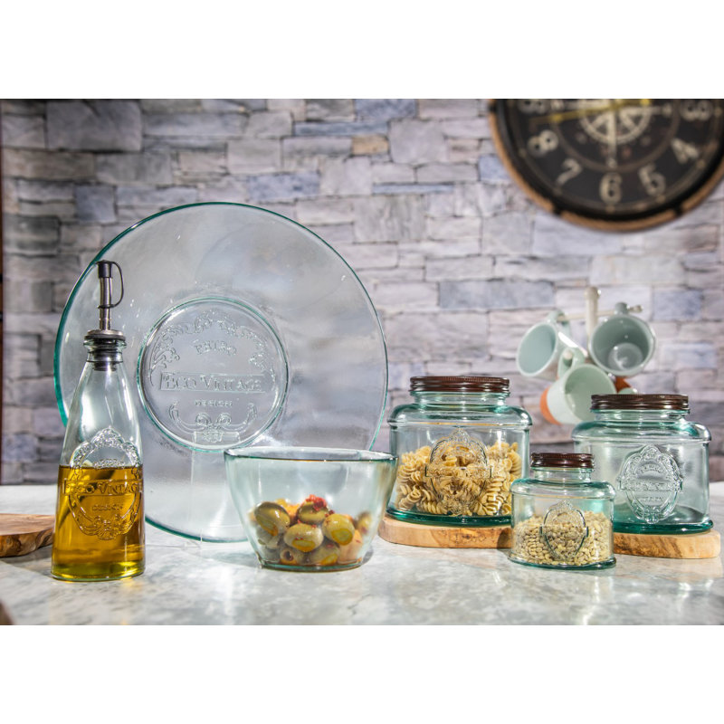 August Grove Pivot Glass Serving Bowl