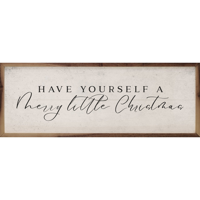Joyeux petit Noël, 48x16 / Black