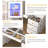 62" Vanity Desk With Lighted Mirror, Tempered Glass Top, Power Outlet, 9 Drawers, And 2 RGB Lighted Cabinet-135534408-152074617