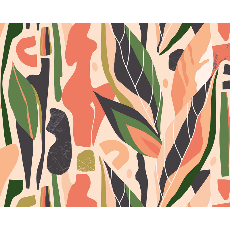 Auberta Mural,  350cm L x 280cm W , Orange