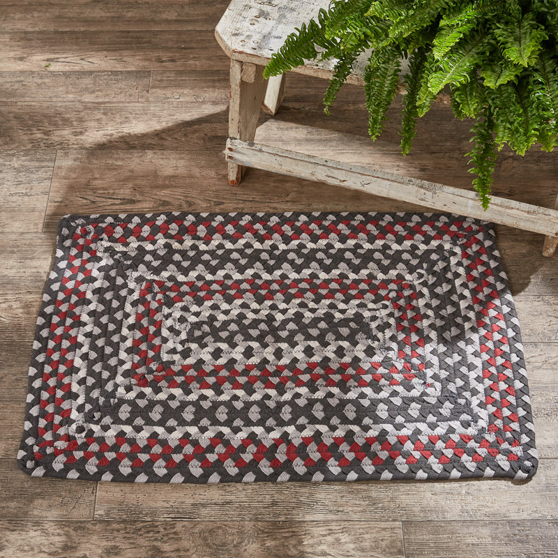 Amelia-Jo Cotton Geometric Indoor Rug, Rectangle 1'8" x 2'6"