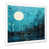 White Single Picture Framed