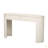 Entryway Table With Fluted Design, Modern Console Table With Storage, Oval Top And 2 Drawers For Entryway And Living Room-779183077